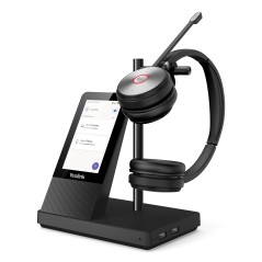 Experience Superior Sound Quality with Yealink Teams DECT Headset WH66 Dual - 1308003